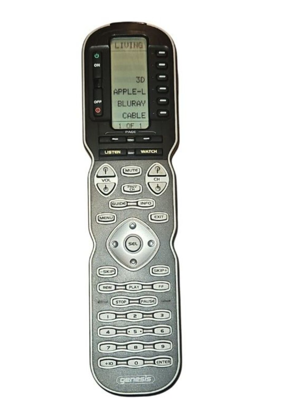 URC Genesis MX-900 Universal Remote Control LCD Home Theater Tested Working